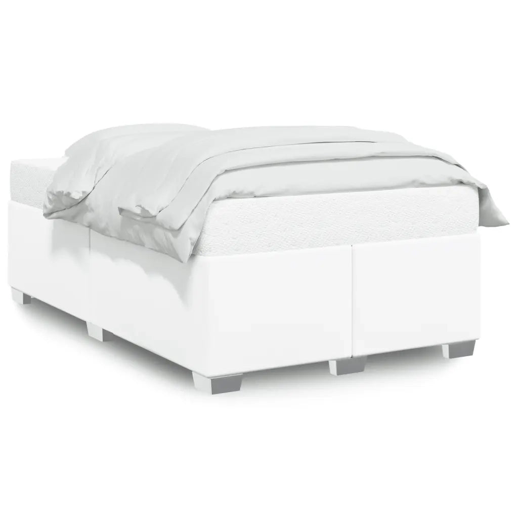Giroletto senza Materasso Bianco 120x190 cm Similpelle