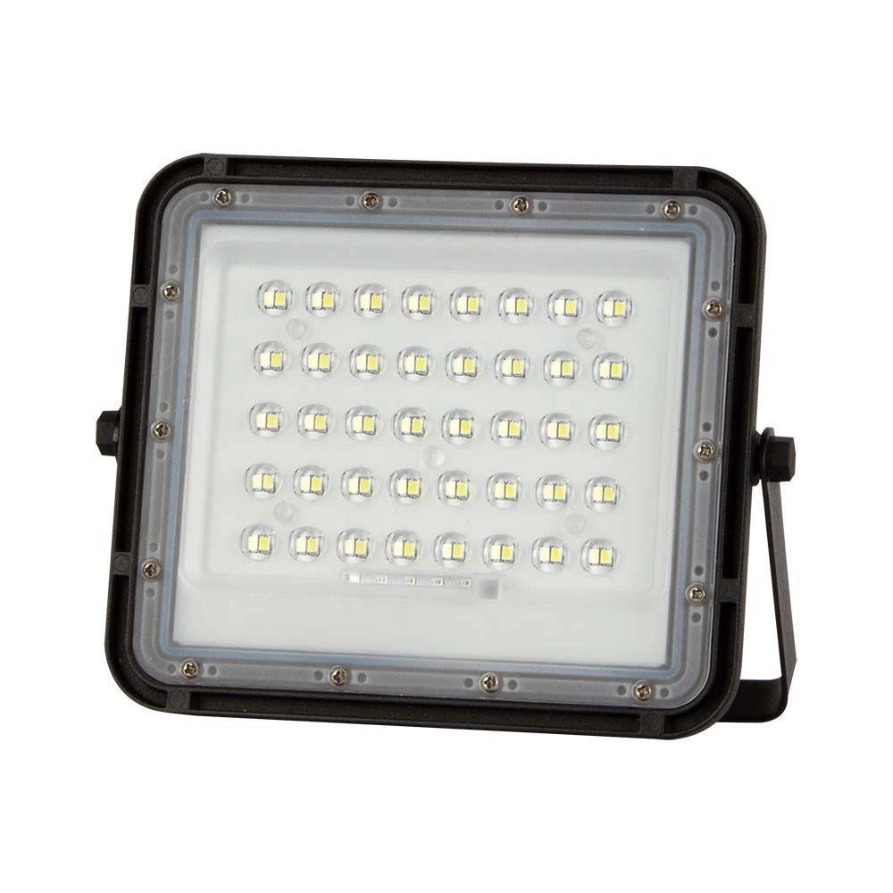 V-TAC faro LED solare 6W 4000K 400lm IP65 nero con telecomando