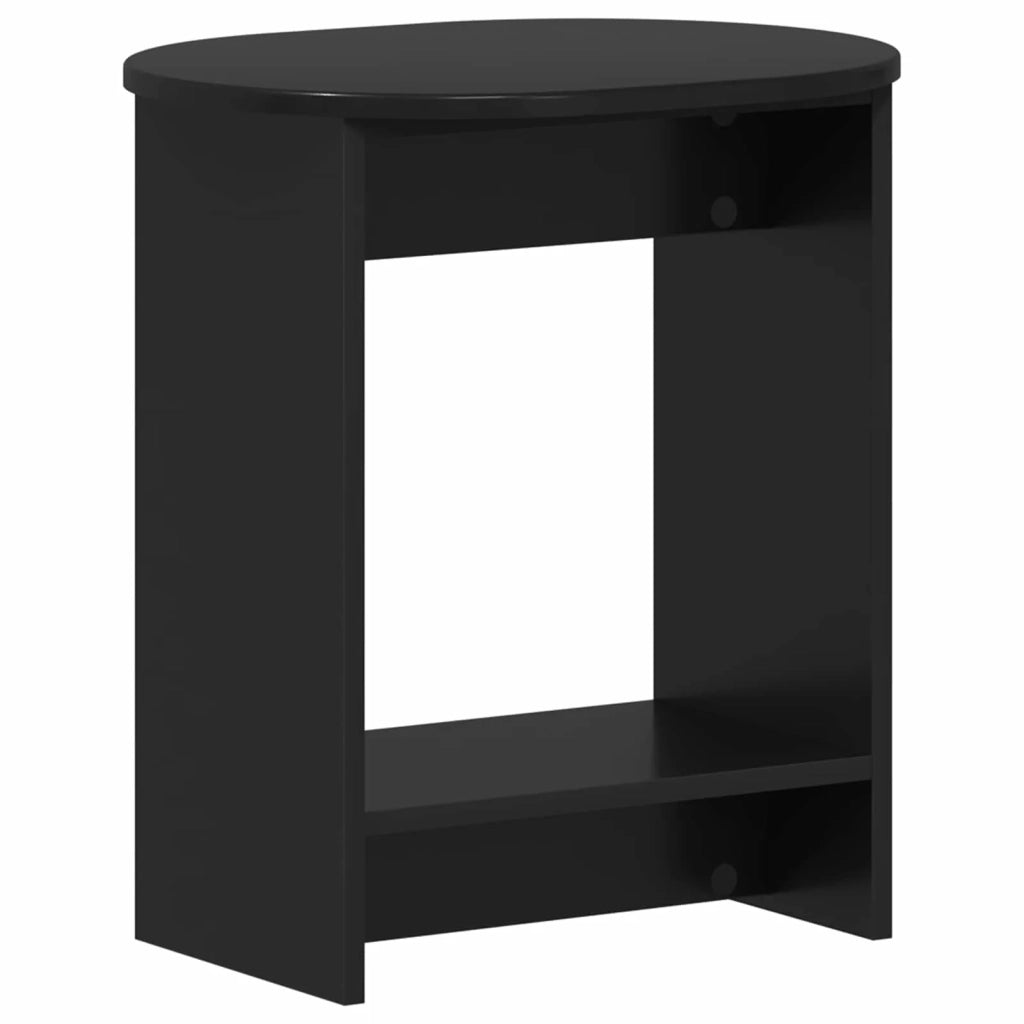 Tavolo laterale Nero 50 x 39,5 x 55 cm Legno ingegnerizzato 899853
