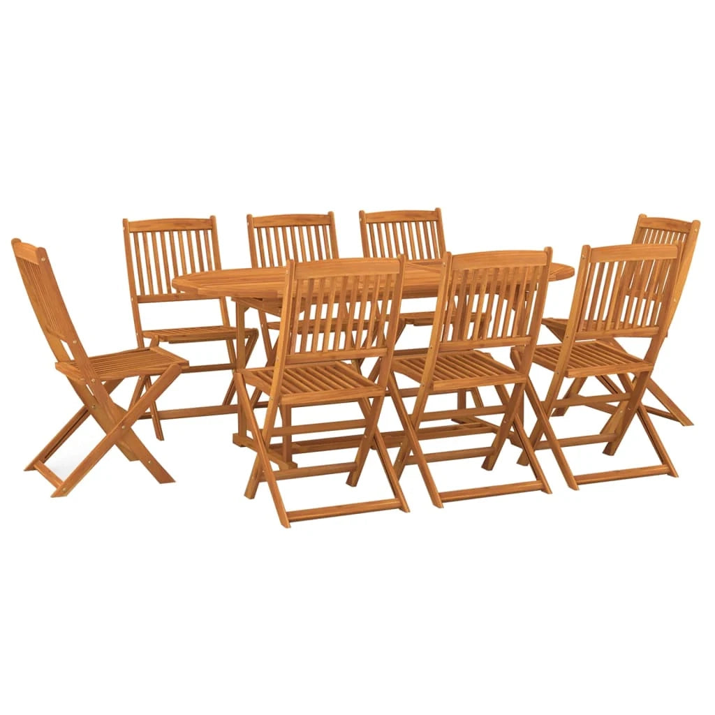 Set da pranzo da giardino 9 pezzi in legno massello di acacia 02_0014823