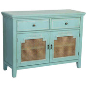 Mobile da ingresso in legno con 2 ante e 2 cassetti 106x38x78,5h cm