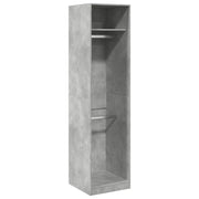 Armadio Grigio Cemento 50x50x200 cm in Legno Multistrato CFW9517529