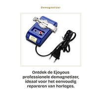 Demagnetizzatore Professionale - Facile da Usare - 250 V Presa EU - Blu - Riparazione Ora - Progettazione Compatta - Demagnetizzatore Ora