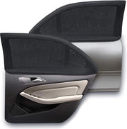 Zonnetenda per auto con protezione UV certificata - ombrello universale per vetri laterali - tessuto a rete protegge passeggeri - bambini e animali domestici - 2 pezzi (XL) - accessori per auto - Parasole per auto