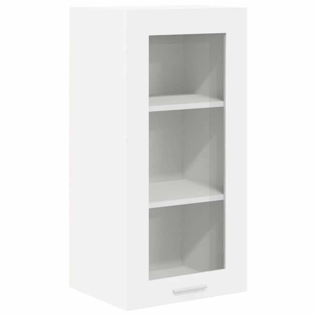 Armadio pensile 2 pcs Bianco 40 x 31 x 80 cm Legno multistrato