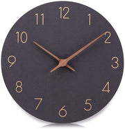 Orologio da Parete senza Suono di Tacco in Legno di MDF Grande Orologio da Cucina Stile Moderne Orologio da Parete Silenzioso Orologio da Parete per la Camera da Bambino Orologio da Parete in Legno Dimensioni 30cm