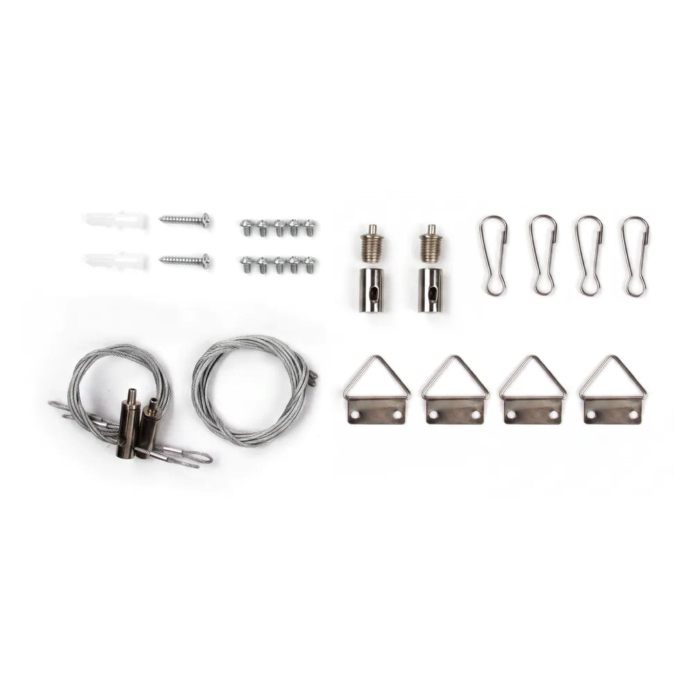 Kit sospensione completo per pannelli LED