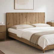 Testiera da Muro HOORN Rovere Artigianale Legno ingegnerizzato 897384