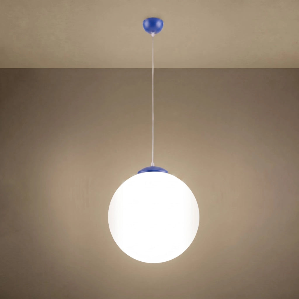 Lampada a sospensione UGO 40 oltremare