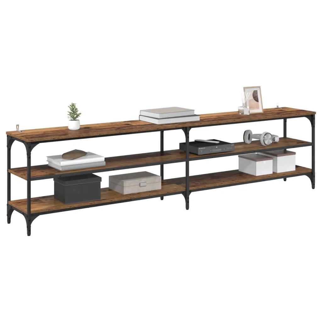 Mobile TV Legno vecchio 200 x 30 x 50 cm 881291