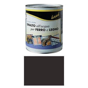 SMALTO ACQUA HAND - NERO OPACO RAL 9011 ML 750- 6 pezzi