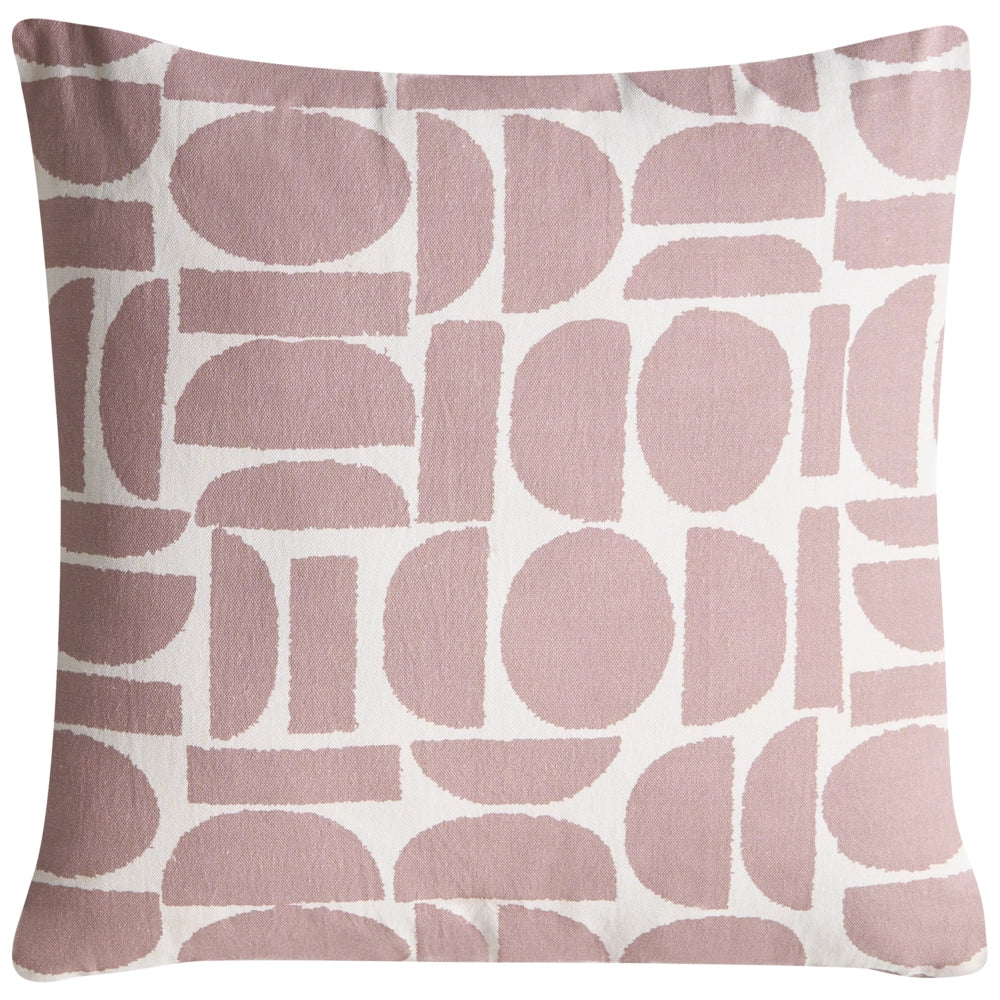Set di 3 cuscini decorativi in tessuto di cotone rosa 45/30 x 45/50 cm Cuscino decorativo