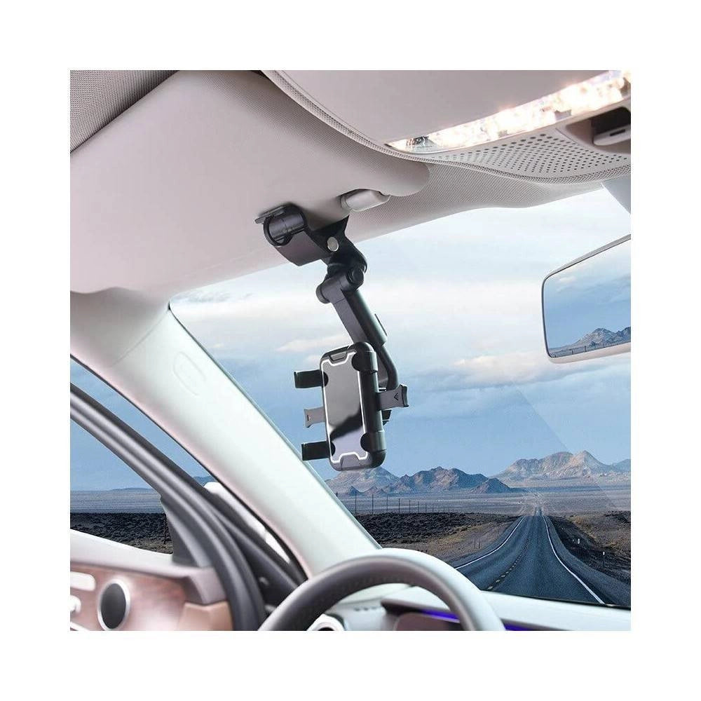 Trade Shop - Supporto Per Telefono Cellulare Multifunzionale Per Auto Rotazione Di 360° Hd1667 -