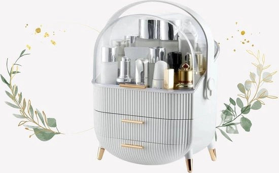 Organizzatore di Stoccaggio per Trucco Multifunzionale Organizzatore Bagno Casella per Profumi.