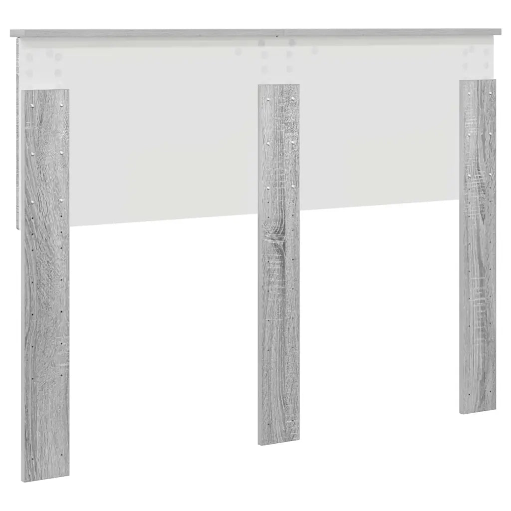 Testiera-Testata-Testiera Decorativa Grigio Sonoma 135 cm Legno multistrato 175060