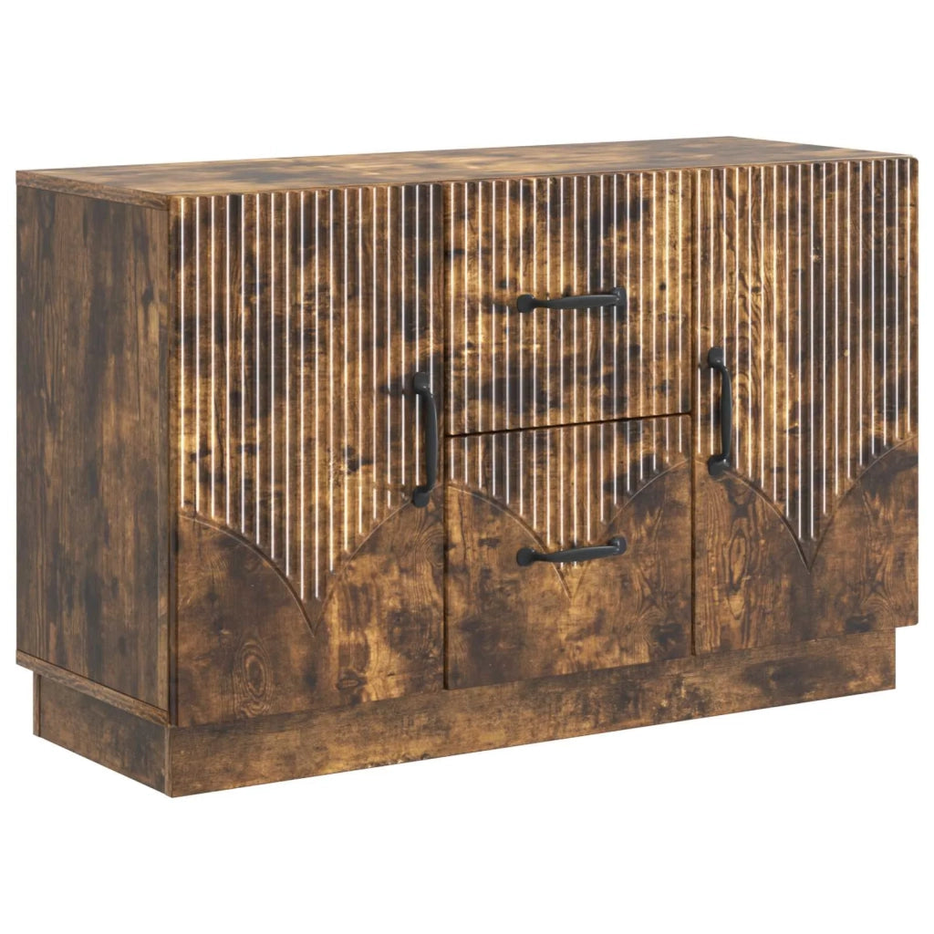 Credenza Rovere Fumo 89 x 34,5 x 57 cm Legno ingegnerizzato 895350