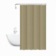 Trade Shop - Tenda Doccia Antimuffa Impermeabile Peva 180x200 Cm Con Anelli Bagno Beige 79714 -
