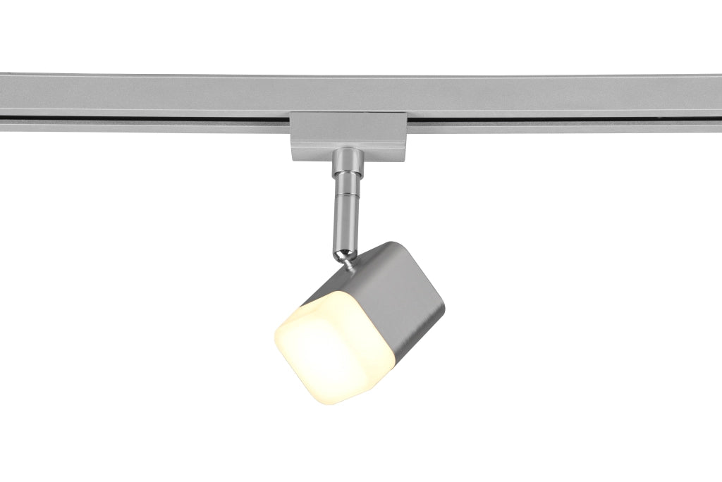 Faretto da Interno a led in Metallo Nickel Opaco