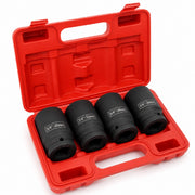 BUSSOLE BOCCOLE PER PISTOLA AVVITATORE PNEUMATICO SET KIT 4 PZ 3/4" DA 30 A 36MM