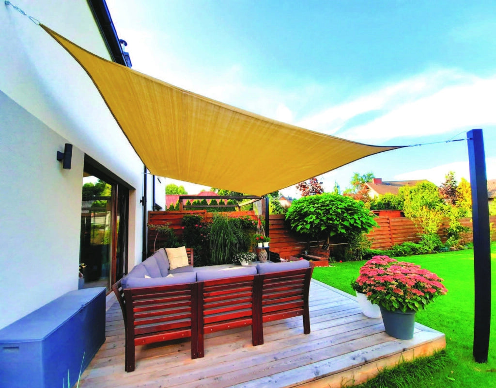 Confine VELA OMBREGGIANTE RETTANGOLARE Col. Beige mt. 3x4