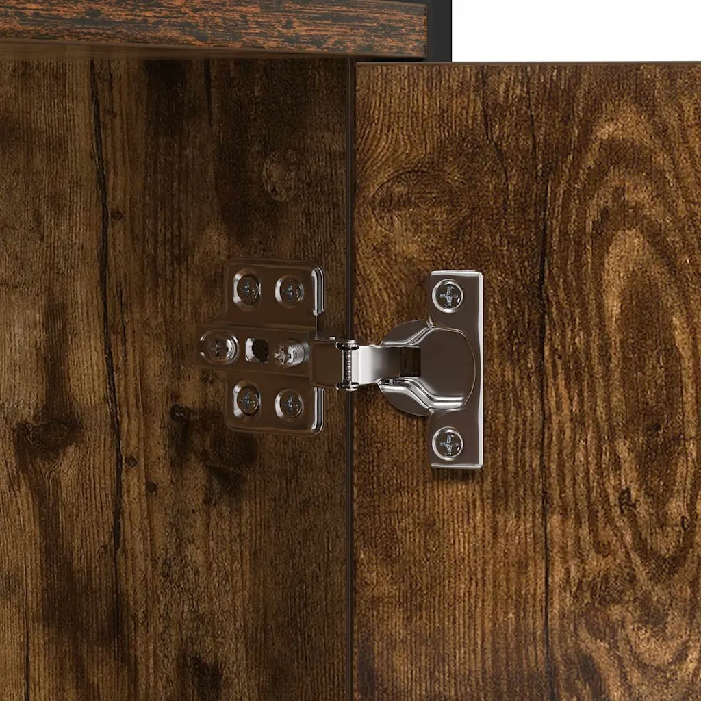 Libreria Rovere fumé 80 x 30 x 155,5 cm Legno multistrato 868439