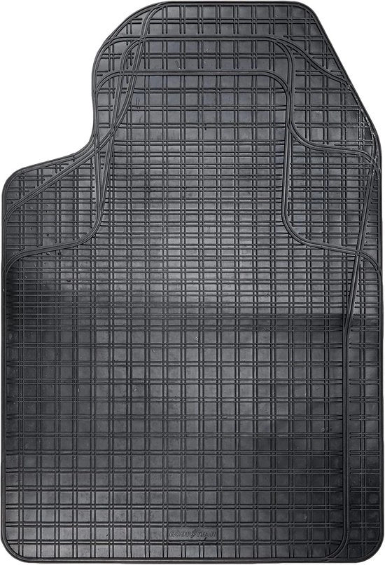 Matto di gomma universale per pavimentazione auto - Flessibile e Nero
