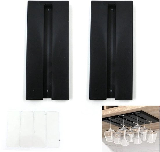 Sostegno per bicchieri da vino stile moderno per un'efficace conservazione dei bicchieri in cucina e bar