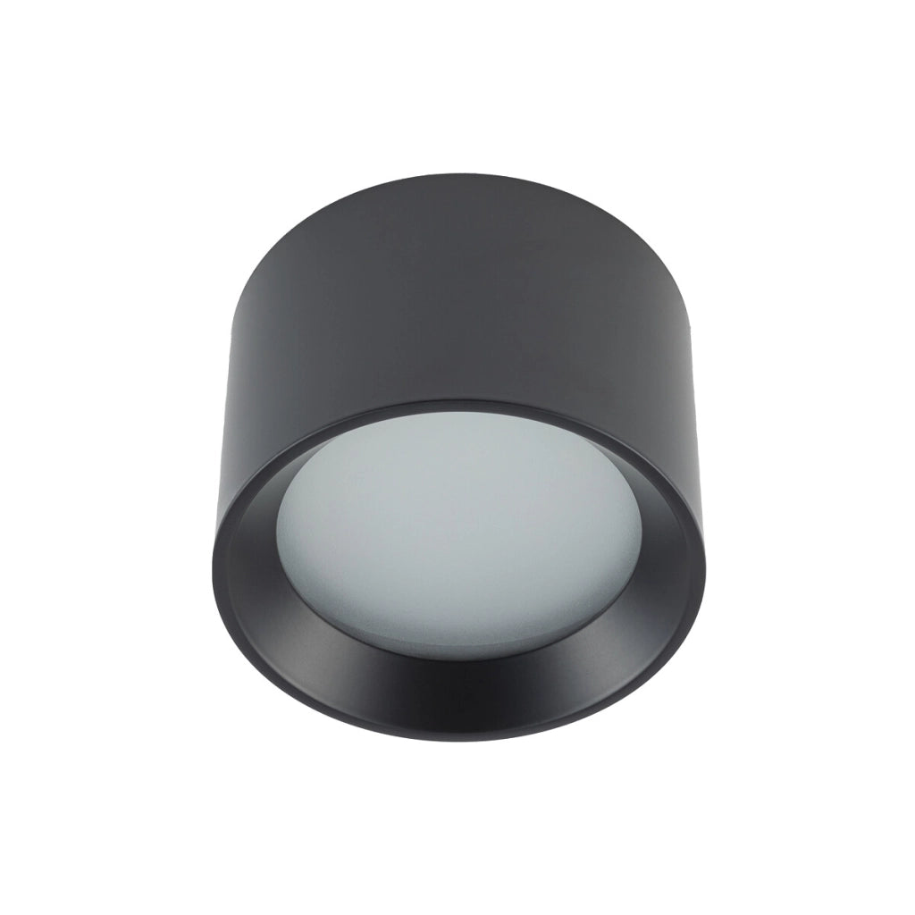 Nowodvorski spot soffitto MAUN GX53 IP54 1 luce nero