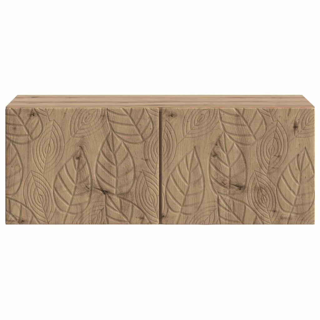 Mobile Porta TV da Muro 98 x 31 cm Rovere Artigianale