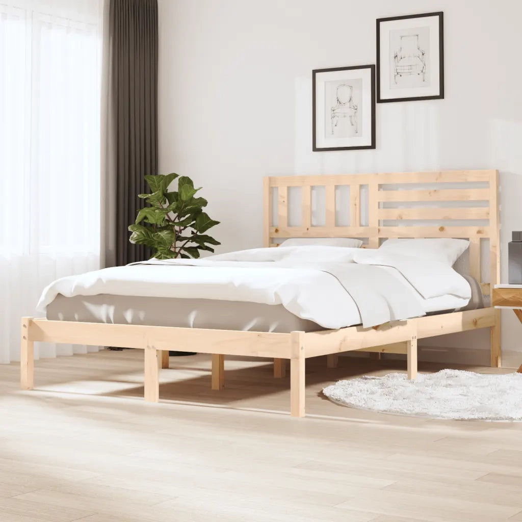 Giroletto 150x200 cm King in Legno Massello di Pino 3101028