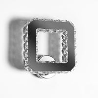 Lampada Da Parete Lampada Da Muro Di Cristallo Led Quadrato App415-w App416-w Caldo bianco 3000K