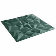 Pannelli da parete 24 pcs Verde ametista 50 x 50 cm Schiuma XPS 42046063