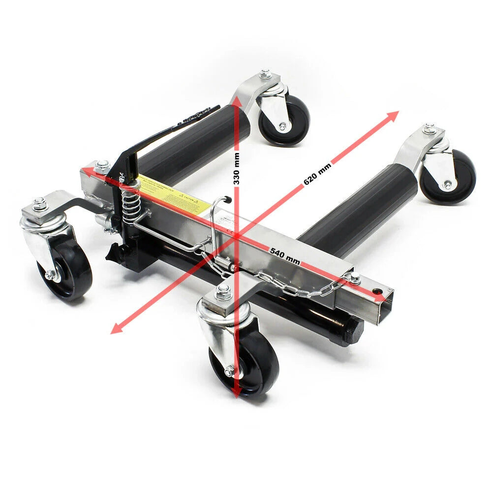 Coppia carrelli da viaggio 2x martinetti go martinetto idraulico 680 kg ricambio automobilistico 16_0002864