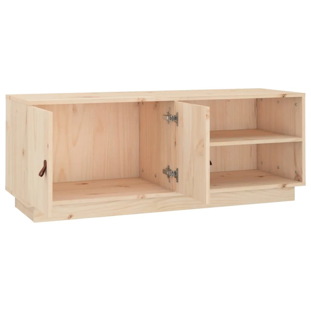 Mobile Porta TV 105x34x40 cm in Legno Massello di Pino 818220