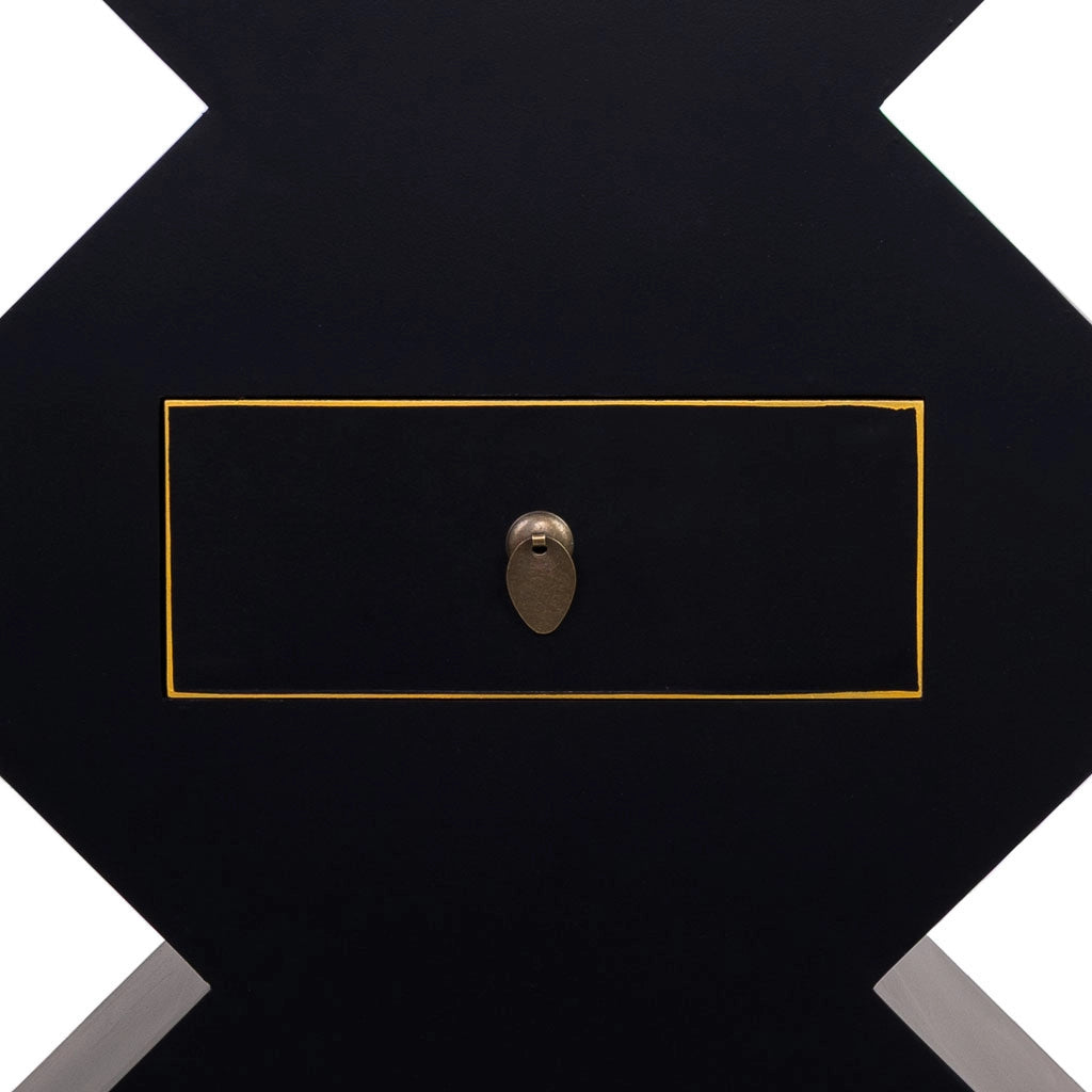 Mobile da ingresso in legno 120x38x80h cm