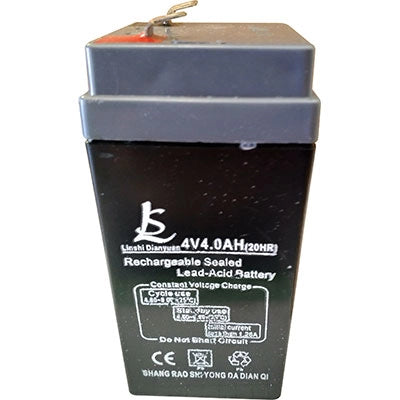 BATTERIA X BILANCIA BILICO DIGITALE 420120  PB/ACIDO VOLT 4 AH 4