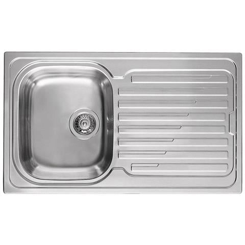 Lavel inox 400 86x50 vasca sx lik400sacsx