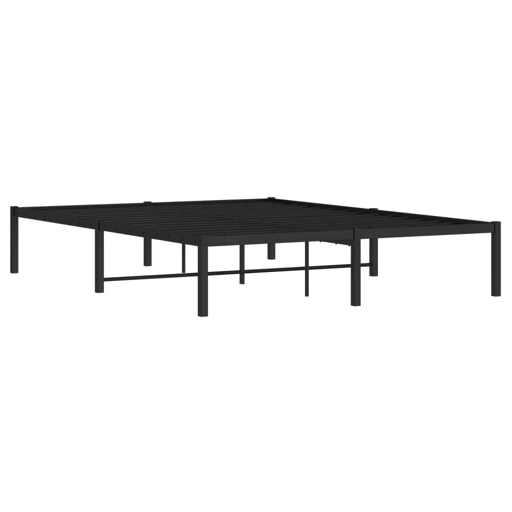 Giroletto in Metallo Nero 140x190 cm 373655