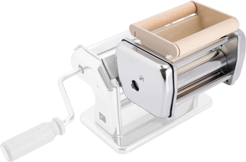 Imperia 4400 Accessorio Ravioli Maker 3 per Macchine Pasta iPasta e Titania 3 Ravioli 3x3 cm Legno e Acciaio colore Acciaio