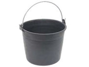 SECCHIO AGRICOLO TONDO PER RACCOLTA- - capacitÃE lt.16, ÃE¸ cm.34x24h. - 5 pezzi STEFANPLAST