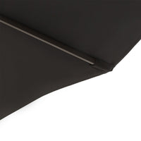 Ombrellone da Giardino Doppio 460x270x240 cm in Acciaio e Poliestere Nero