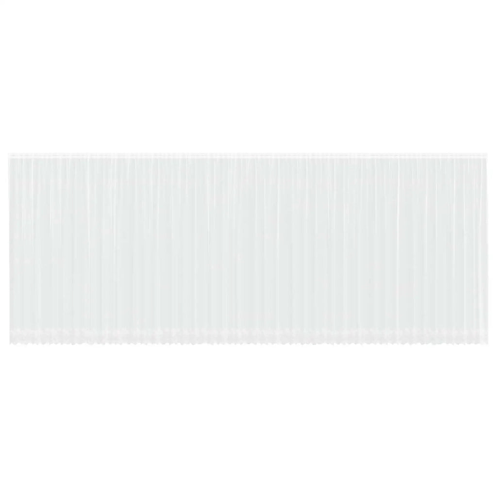 Tenda in Pizzo con tende Bianco 1200 x 300 cm Poliestere