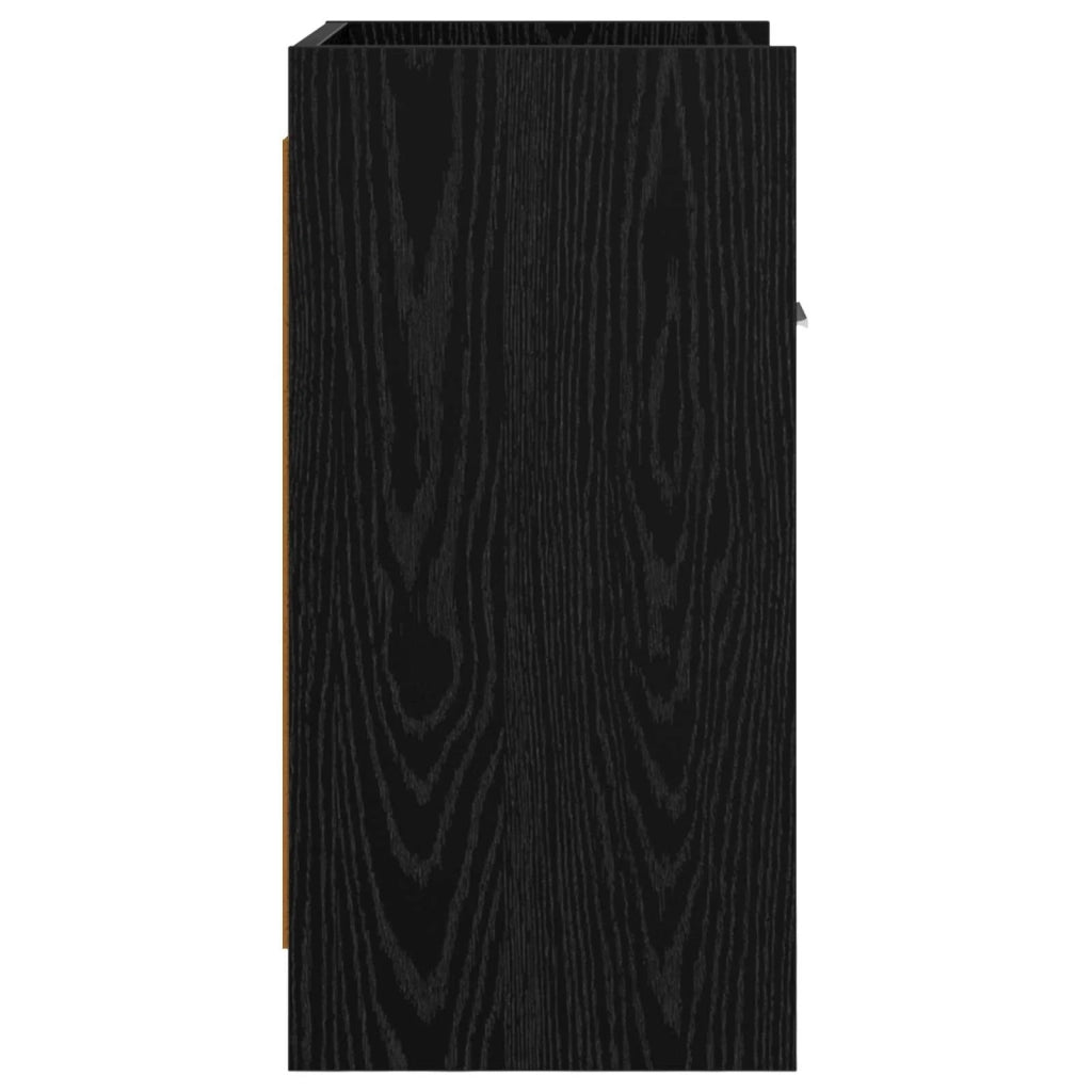 Comodini 2 pcs Rovere Nero 40 x 30 x 60 cm Legno ingegnerizzato 8010982