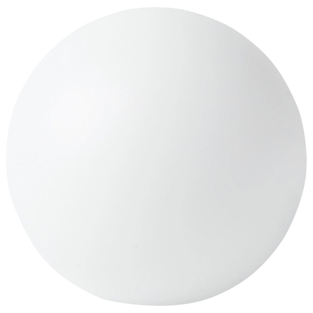 Lampada a sfera LED per esterni 42 cm in materiale sintetico impermeabile con telecomando bianco esterno giardino patio
