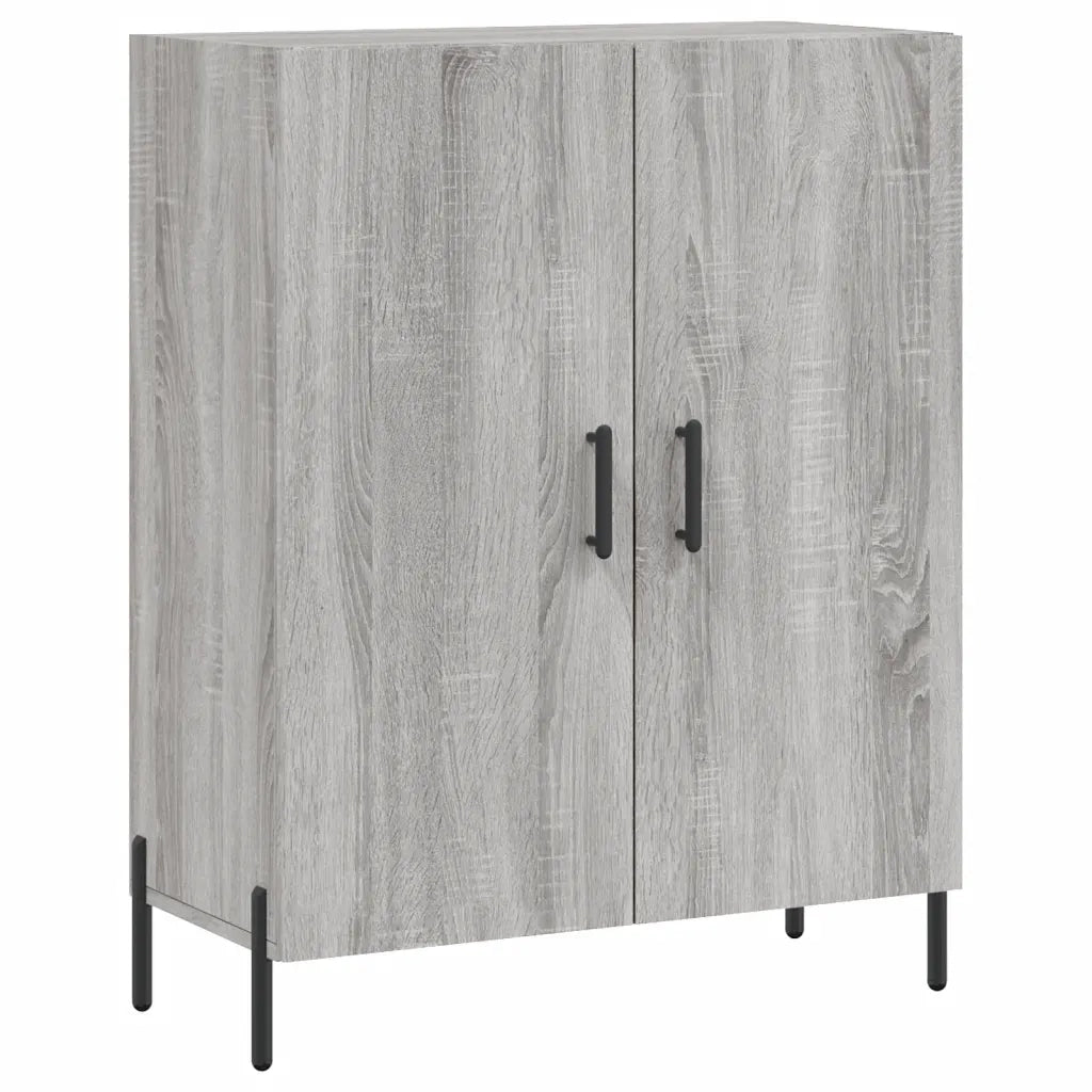 Credenza | Madia | Buffet da pranzo | Armadio da pranzo Grigio Sonoma 69,5x34x180 cm in Legno Multistrato