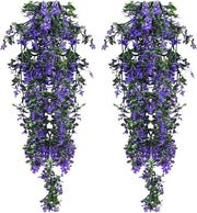Piante ornamentali appese - Piante di Nep - Decorazione di balcone - Resistente al tempo - 70 cm - Blu viola
