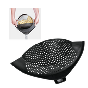 Scolapasta Nylon Con Pinza Acciaio Inox Clip On - Metaltex