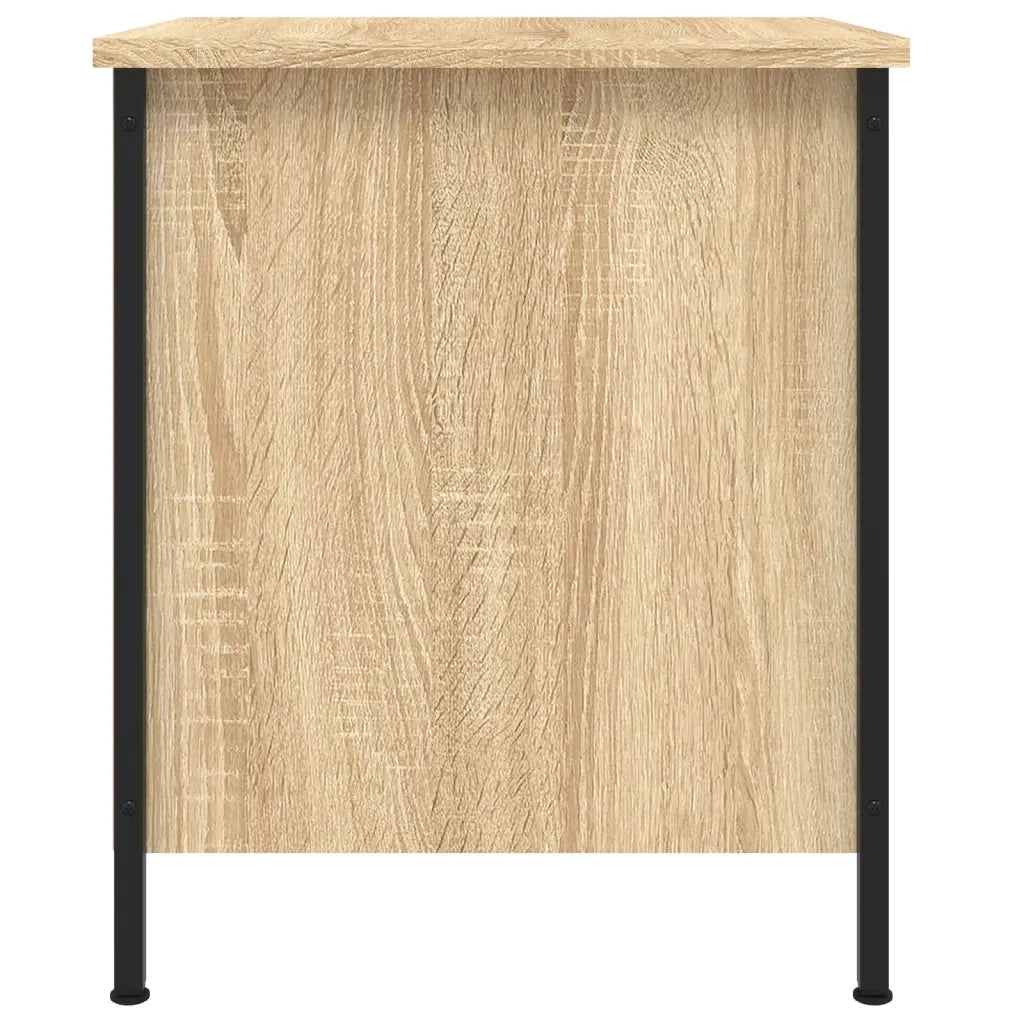 Comodino Rovere Sonoma 40x42x50 cm in Legno Multistrato 825935