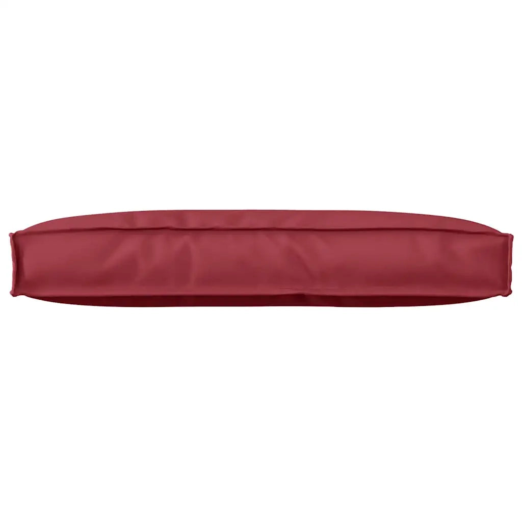 Cuscino Rosso Vino 80 x 40 x 12 cm Tessuto Oxford 42001534