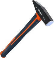 Ingenieurshamer professionale 300g con manico in vetro fibra con certificazione TÜV - GS in nero secondo DIN - martelletta da ingegnere 300g con manico in plastica